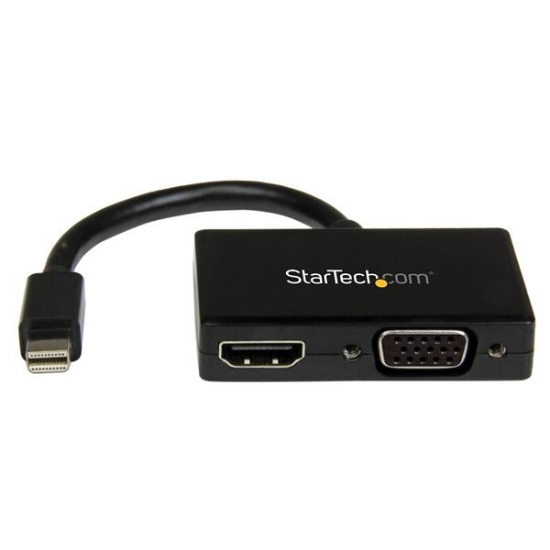 Picture of StarTech.com Travel A/V Adapter: 2-in-1 Mini DisplayPort to HDMI or VGA Converter