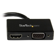 Picture of StarTech.com Travel A/V Adapter: 2-in-1 Mini DisplayPort to HDMI or VGA Converter