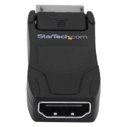 Picture of StarTech.com DisplayPort to HDMI Adapter - 4K 30Hz Compact DP 1.2 to HDMI 1.4 Video Converter - DP++ to HDMI Monitor/TV - Passive DP to HDMI Cable Adapter - Latching DP Connector
