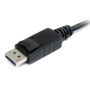 Picture of StarTech.com 6in (15cm) DisplayPort to Mini DisplayPort Cable - 4K x 2K UHD Video - DisplayPort Male to Mini DisplayPort Female Adapter Cable - DP Computer to mDP 1.2 Monitor Extension Cable
