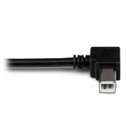 Picture of StarTech.com 2m USB 2.0 A to Left Angle B Cable - M/M