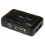 Picture of StarTech.com 2 Port Black USB KVM Switch Kit with Audio and Cables