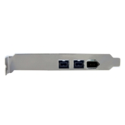 Picture of StarTech.com 3 Port 2b 1a 1394 PCI Express FireWire Card Adapter