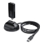 Image de StarTech.com Clé USB WiFi 6E pour Ordinateur de Bureau/Portable, Carte Réseau Sans Fil avec Antenne Pliable, Dongle WiFi 6E pour PC, Adaptateur Wi-Fi Compatible 802.11 b/g/n/ac/ax, Réseau 2.4/5/6 GHz