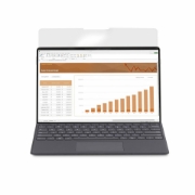 Picture of StarTech.com 4-Way 12.4in Surface Laptop Go 1/2/3 Privacy Screen Filter, Portrait/Landscape, Touch-Enabled, +/- 30 Deg. View, Blue Light Reduction, Matte Finish