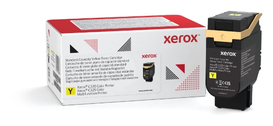 Picture of Xerox Genuine ® C320 Color Printer​/​C325 Color Multifunction Printer Yellow Standard capacity Toner Cartridge (1800 Pages) - 006R04822