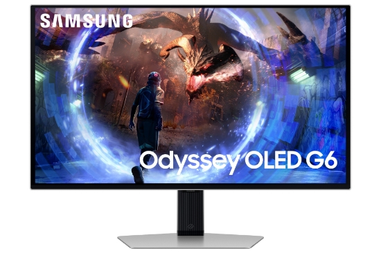 Picture of Samsung G60SD computer monitor 68.6 cm (27") 2560 x 1440 pixels Quad HD OLED Silver