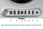Picture of Samsung G60SD computer monitor 68.6 cm (27") 2560 x 1440 pixels Quad HD OLED Silver