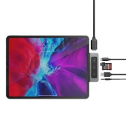 Picture of Targus HD449 interface hub USB Type-C 5000 Mbit/s Silver