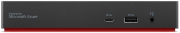Picture of Lenovo ThinkPad Universal USB-C Smart Dock Wired USB 3.2 Gen 2 (3.1 Gen 2) Type-C Black