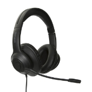 Picture of Targus AEH102GL headphones/headset Wired Head-band Calls/Music USB Type-A Black