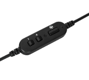 Picture of Targus AEH102GL headphones/headset Wired Head-band Calls/Music USB Type-A Black