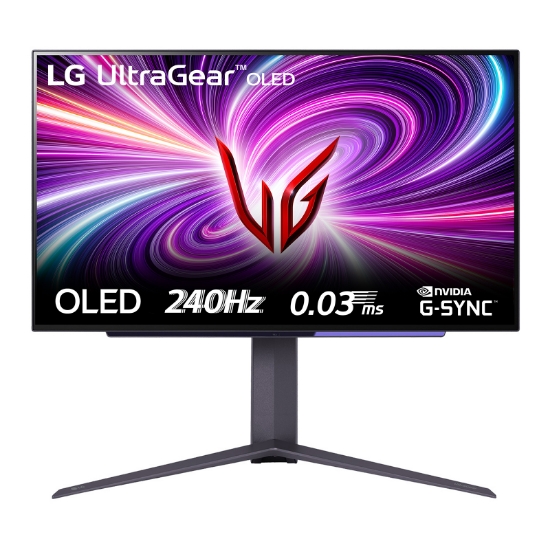 Picture of LG 27GS95QE-B computer monitor 67.3 cm (26.5") 2560 x 1440 pixels Quad HD OLED Black