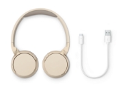 Picture of Philips TAH3209BG/00 headphones/headset Wireless Head-band Calls/Music Bluetooth Beige
