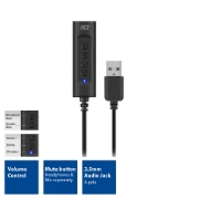 Picture of ACT USB-A External Sound Card