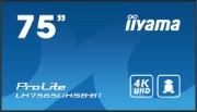 Picture of iiyama LH7575UHS-B1AG Signage Display Digital signage flat panel 190.5 cm (75") LCD Wi-Fi 500 cd/m² 4K Ultra HD Black Built-in processor Android 11 24/7