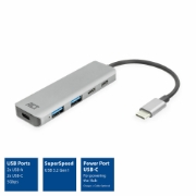 Picture of ACT USB-C hub 3.0, 2x USB-A, 2x USB-C