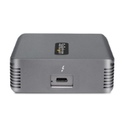 Picture of StarTech.com Thunderbolt 3 to Ethernet Adapter, 10GbE - Multi-Gigabit, Thunderbolt 3 to RJ45 Network Adapter - 10GBASE-T/5-2.5GBASE-T NIC - 10G Network Adapter w/ TB3-Certified Cable, Win/Mac