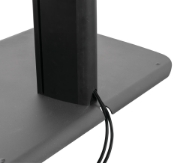 Picture of B-Tech SYSTEM X - Universal Dual Stack Flat Screen Floor Stand (VESA 600 x 400) - 2.4m
