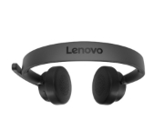 Picture of Lenovo Wireless VoIP Headset Head-band Office/Call center Bluetooth Black