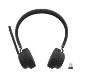 Picture of Lenovo Wireless VoIP Headset Head-band Office/Call center Bluetooth Black