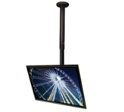Picture of B-Tech Telescopic Universal Flat Screen Ceiling Mount with Tilt (VESA 600 x 400) - 0.6m to 1m Ø50mm Pole