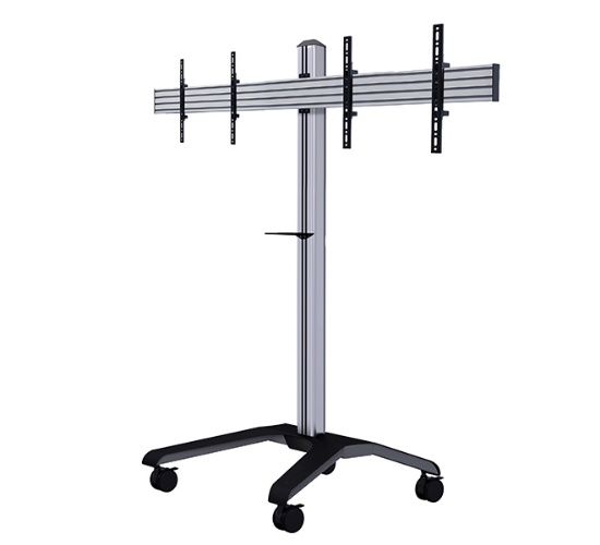 Picture of B-Tech Universal Twin Screen VC Trolley (VESA 400)