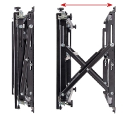 Picture of B-Tech Universal Heavy Duty Pop-Out Wall Mount with Micro-Adjustment (VESA 600 x 400)