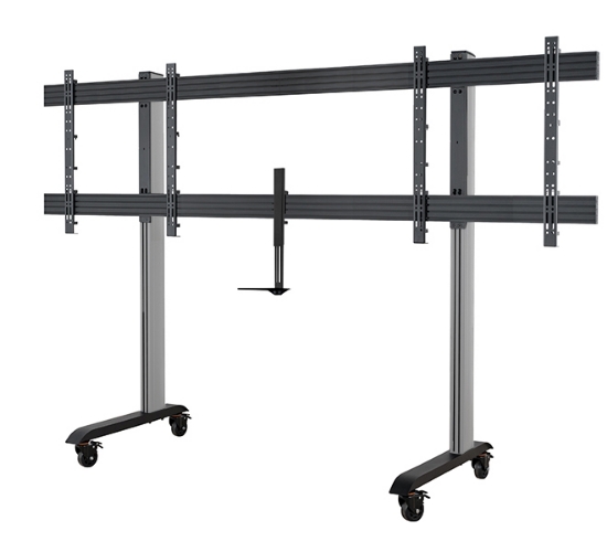 Picture of B-Tech SYSTEM X - XXL Twin Screen VC Trolley (VESA 1000 x 800)