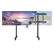 Picture of B-Tech SYSTEM X - XXL Twin Screen VC Trolley (VESA 1000 x 800)