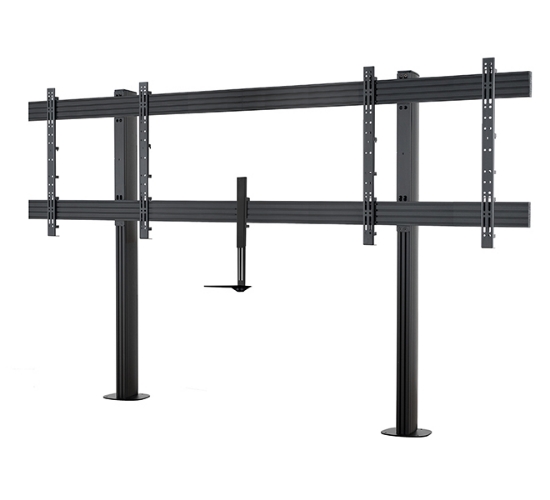 Picture of B-Tech SYSTEM X - XXL Twin Screen VC Bolt-Down Stand (VESA 1000 x 800)