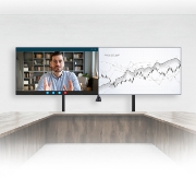 Picture of B-Tech SYSTEM X - XXL Twin Screen VC Bolt-Down Stand (VESA 1000 x 800)
