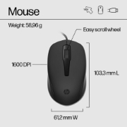 Picture of HP 150 Wired Mouse and Keyboard