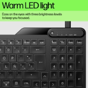 Picture of HP 405 Multi-Device Backlit Wired Keyboard