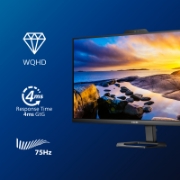 Picture of Philips 5000 series 27E1N5600HE/00 computer monitor 68.6 cm (27") 2560 x 1440 pixels Quad HD LCD Black