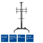 Picture of ACT Mobile tv/monitor floor stand, 37" up to 70", VESA