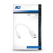 Picture of ACT 0.15 meters, Mini DisplayPort male to HDMI-A female adapter
