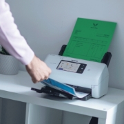 Picture of Brother ADS-4700W scanner ADF + Sheet-fed scanner 600 x 600 DPI A4 Black, White