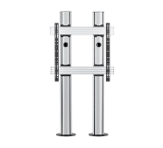 Picture of B-Tech MODE-AL - Premium Bolt-Down Single Screen Twin Column UC Stand - (VESA 900 x 800) - 2m