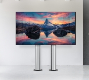 Picture of B-Tech MODE-AL - Premium Bolt-Down Single Screen Twin Column UC Stand - (VESA 900 x 800) - 2m