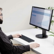 Picture of StarTech.com 24-inch 16:10 Anti-Blue Light Filter, BlueLight Screen Filter for 24in Computer Monitor, Reduces Eye Strain, Dual Mounting Options, TAA Compliant