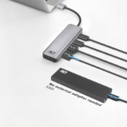 Picture of ACT USB-A hub 3.0, 2x USB-A, 2x USB-C