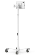 Picture of Compulocks iPad Air M2 11" (2024), Apex Enclosure Rolling Cart - Rise Freedom Extended White