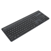 Picture of Targus Sustainable Energy Harvesting EcoSmart keyboard Universal Bluetooth AZERTY French Black