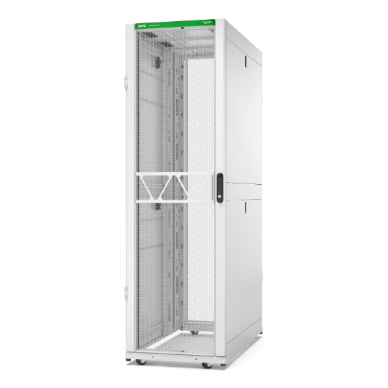 Picture of APC NetShelter SX Server Rack Gen 2, 42U, 1991H x 600W x 1200D mm, with Sides, White