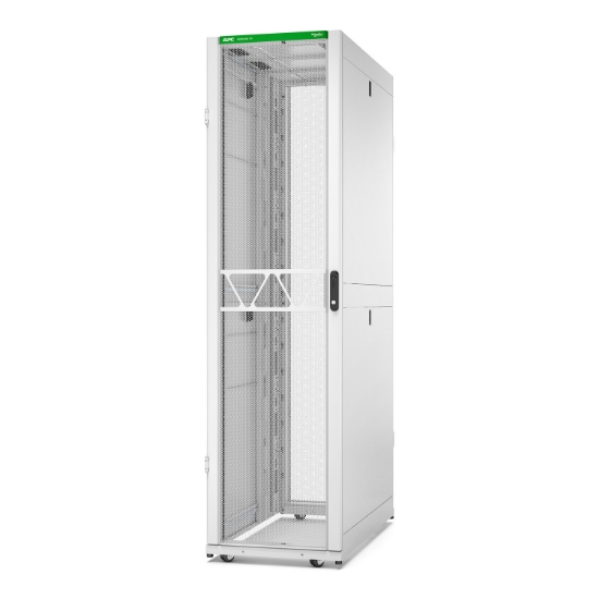 Picture of APC NetShelter SX Server Rack Gen 2, 48U, 2258H x 600W x 1200D mm, with Sides, White