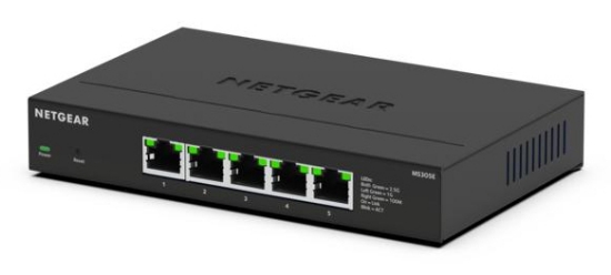 Picture of NETGEAR MS305E Unmanaged 2.5G Ethernet (100/1000/2500) Black