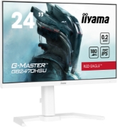 Picture of iiyama G-MASTER GB2470HSU-W6 computer monitor 60.5 cm (23.8") 1920 x 1080 pixels Full HD LED White