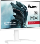 Picture of iiyama G-MASTER GB2470HSU-W6 computer monitor 60.5 cm (23.8") 1920 x 1080 pixels Full HD LED White