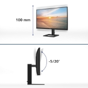 Picture of Philips 27E1N1800AE/00 computer monitor 68.6 cm (27") 3840 x 2160 pixels 4K Ultra HD LED Black